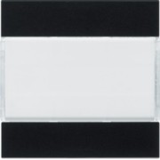 Enjoliveur 2PB KNX night - APPAREILLAGE MURAL  HAGER WXE302N