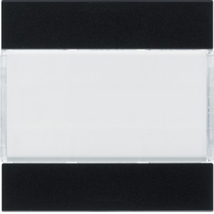 Enjoliveur 2PB KNX night - APPAREILLAGE MURAL  HAGER WXE302N