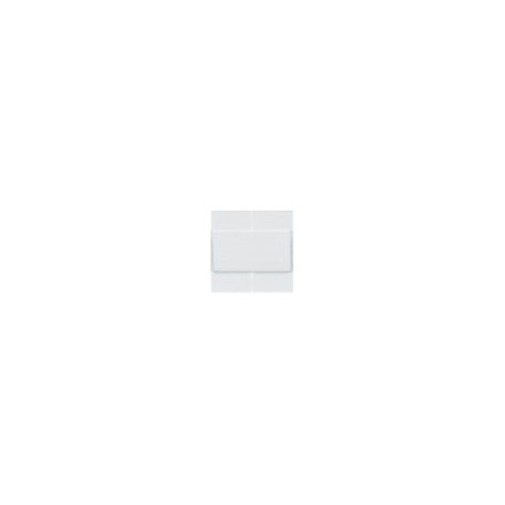 Enjoliveur 4PB KNX pure - APPAREILLAGE MURAL  HAGER WXE304B