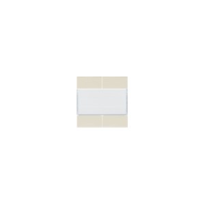 Enjoliveur 4PB KNX dune - APPAREILLAGE MURAL  HAGER WXE304D