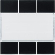 Enjoliveur 6PB KNX night - APPAREILLAGE MURAL  HAGER WXE306N