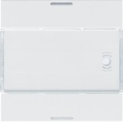 Enjoliveur 2PB KNX LED pure - APPAREILLAGE MURAL  HAGER WXE312B