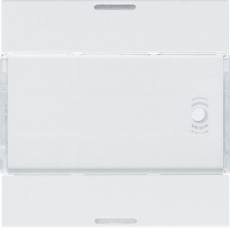 Enjoliveur 2PB KNX LED pure - APPAREILLAGE MURAL  HAGER WXE312B