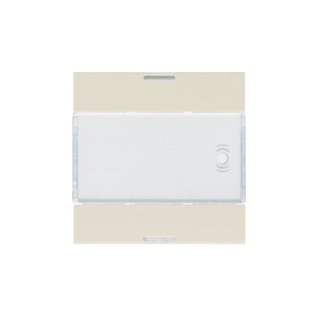 Enjoliveur 2PB KNX LED dune - APPAREILLAGE MURAL  HAGER WXE312D