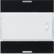 Enjoliveur 2PB KNX LED night - APPAREILLAGE MURAL  HAGER WXE312N