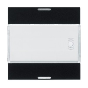 Enjoliveur 2PB KNX LED night - APPAREILLAGE MURAL  HAGER WXE312N