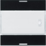 Enjoliveur 2PB KNX LED night - APPAREILLAGE MURAL  HAGER WXE312N