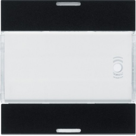 Enjoliveur 2PB KNX LED night - APPAREILLAGE MURAL  HAGER WXE312N