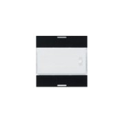 Enjoliveur 2PB KNX LED night - APPAREILLAGE MURAL  HAGER WXE312N