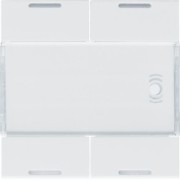 Enjoliveur 4PB KNX LED pure - APPAREILLAGE MURAL  HAGER WXE314B