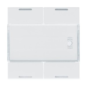 Enjoliveur 4PB KNX LED pure - APPAREILLAGE MURAL  HAGER WXE314B