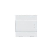 Enjoliveur 4PB KNX LED pure - APPAREILLAGE MURAL  HAGER WXE314B