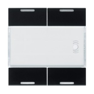 Enjoliveur 4PB KNX LED night - APPAREILLAGE MURAL  HAGER WXE314N