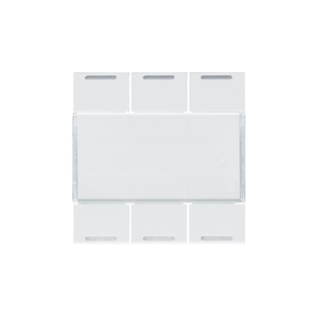 Enjoliveur 6PB KNX LED pure - APPAREILLAGE MURAL  HAGER WXE316B