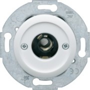 1930 Pouss à voyant E10 blanc - APPAREILLAGE MURAL 1930 HAGER WMV023B