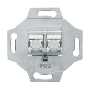 1930 RJ45 double Cat5e FTP - APPAREILLAGE MURAL 1930 HAGER WMV212