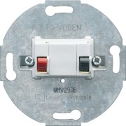 1930 Prise HP simple Blanc - APPAREILLAGE MURAL 1930 HAGER WMV290B