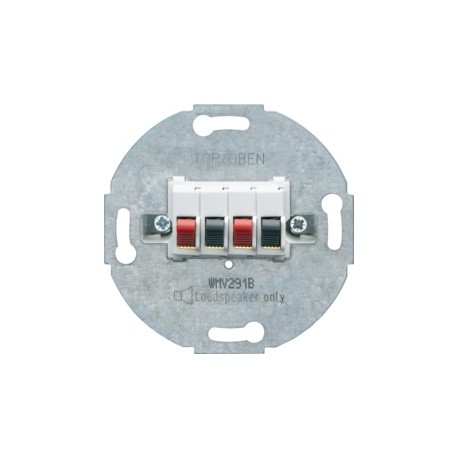 1930 Prise HP double Blanc - APPAREILLAGE MURAL 1930 HAGER WMV291B