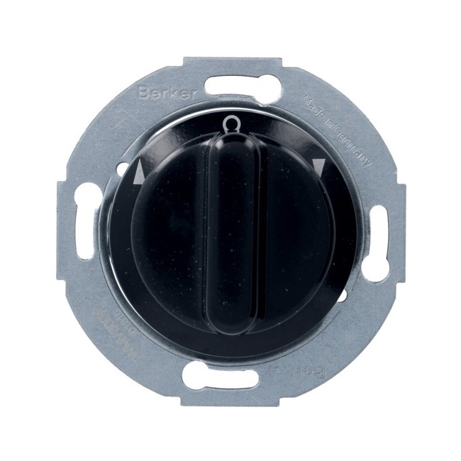 1930 Inter rot 1P store noir - APPAREILLAGE MURAL 1930 HAGER WMV300N