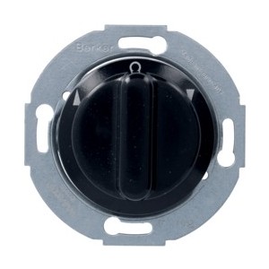 1930 Inter rot 1P store noir - APPAREILLAGE MURAL 1930 HAGER WMV300N