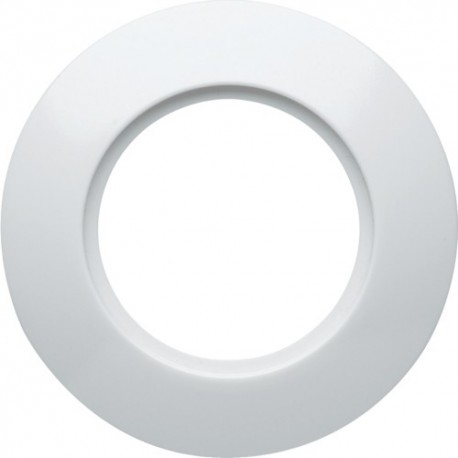 1930 Plaque 1 poste blanche - APPAREILLAGE MURAL 1930 HAGER WMV401