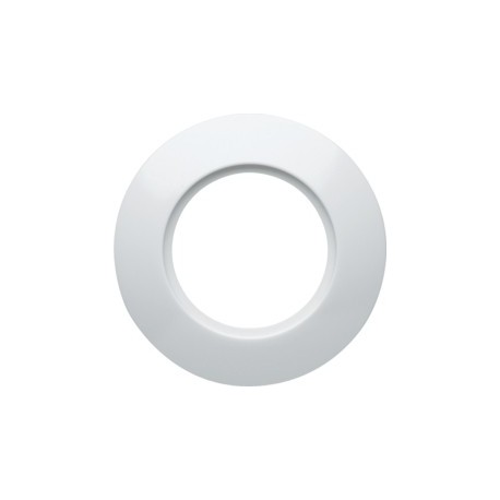 1930 Plaque 1 poste blanche - APPAREILLAGE MURAL 1930 HAGER WMV401