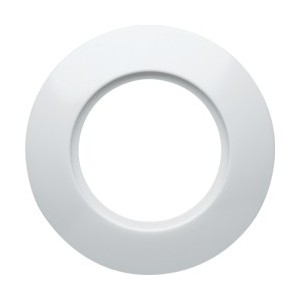 1930 Plaque 1 poste blanche - APPAREILLAGE MURAL 1930 HAGER WMV401