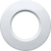 1930 Plaqu porcelaine blanche - APPAREILLAGE MURAL 1930 HAGER WMV422