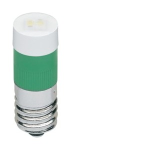 1930 Lampe E10 à Led vert - APPAREILLAGE MURAL 1930 HAGER WMV693