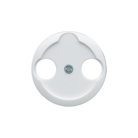 1930 Enjo prise TV + FM Blanc - APPAREILLAGE MURAL 1930 HAGER WMV741B