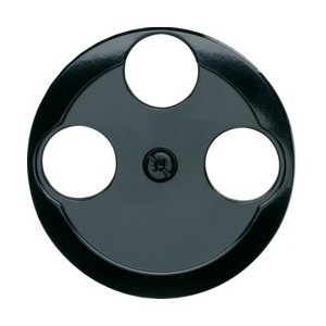 1930 Enjo TV + FM + SATNoir - APPAREILLAGE MURAL 1930 HAGER WMV742N