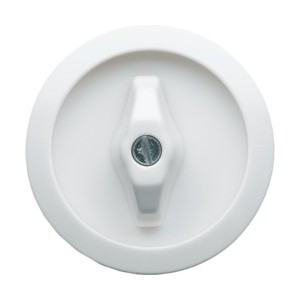 1930 Enjo et manette blanche - APPAREILLAGE MURAL 1930 HAGER WMV780B