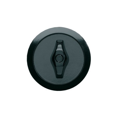 1930 Enjo et manette noire - APPAREILLAGE MURAL 1930 HAGER WMV780N