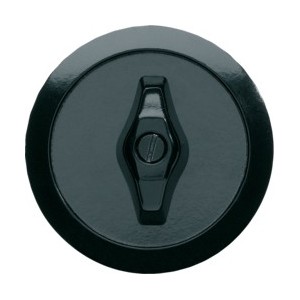 1930 Enjo et manette noire - APPAREILLAGE MURAL 1930 HAGER WMV780N