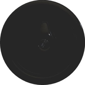 1930 Enjo+manette porce noire - APPAREILLAGE MURAL 1930 HAGER WMV781N