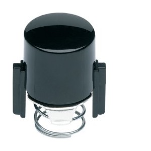 1930 Enjo BP à voyant E10 noir - APPAREILLAGE MURAL 1930 HAGER WMV783N