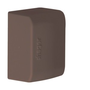 Embout M - MOULURES PLINTHES  HAGER ATA163068014