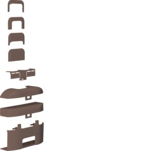 Té, Dérivation, 3D M - MOULURES PLINTHES  HAGER ATA163088014