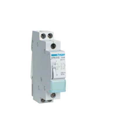 Télérupteur 1O+1F 230V - AUTOMATISMES  HAGER EPN515