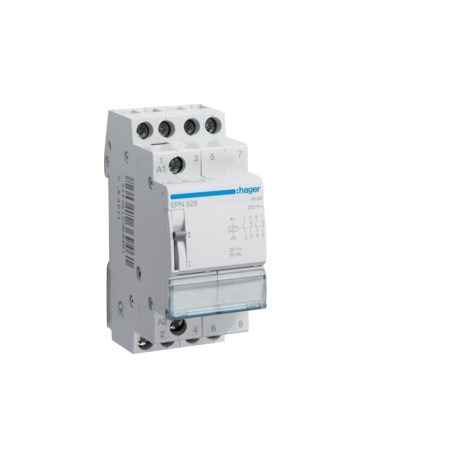 Télérupteur 2O+2F 24V - AUTOMATISMES  HAGER EPN528