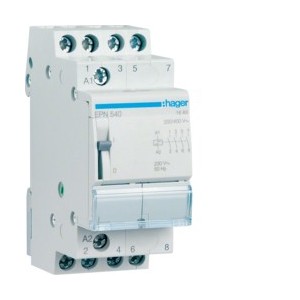 Télérupteur 4F 230V - AUTOMATISMES  HAGER EPN540