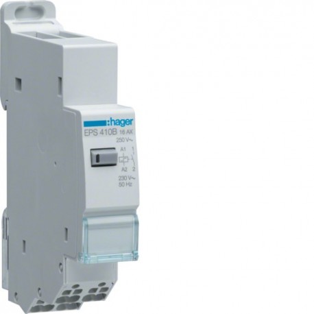Télérupteur sil 1F 230V SanVis - AUTOMATISMES  HAGER EPS410B
