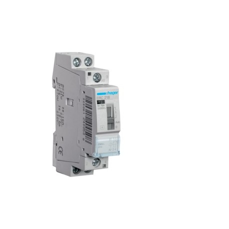 Relais de cde 16A, 1F+1O, 230V - AUTOMATISMES  HAGER ERC218