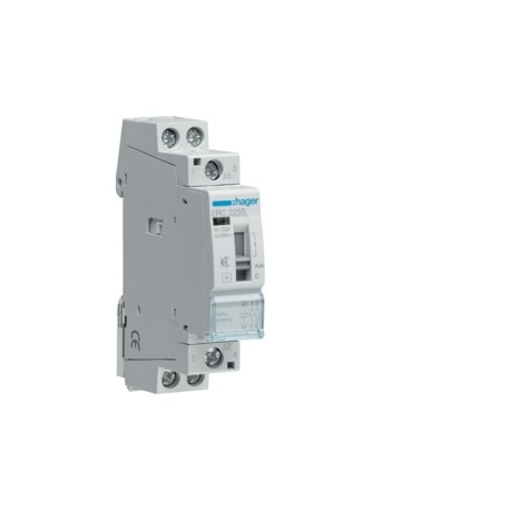 Contact sil manu 25A, 2F, 230V - AUTOMATISMES  HAGER ERC225S
