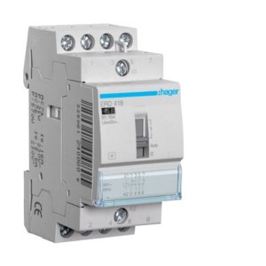 Relais de cde 16A, 2F+2O, 24V - AUTOMATISMES  HAGER ERD418