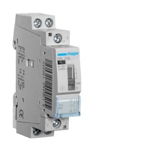 Relais cde 16A, 1F+1O, 8/12V - AUTOMATISMES  HAGER ERL218