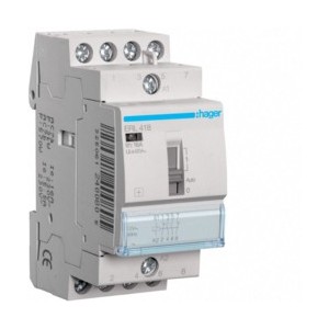 Relais de cde 16A, 2F+2O, 12V - AUTOMATISMES  HAGER ERL418