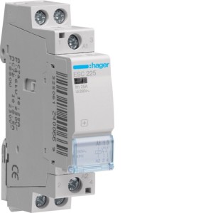 Contact 25A, 2F, 230V - AUTOMATISMES  HAGER ESC225