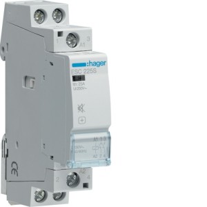 Contact sil 25A, 2F, 230V - AUTOMATISMES  HAGER ESC225S