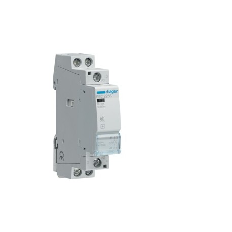 Contact sil 25A, 2F, 230V - AUTOMATISMES  HAGER ESC225S